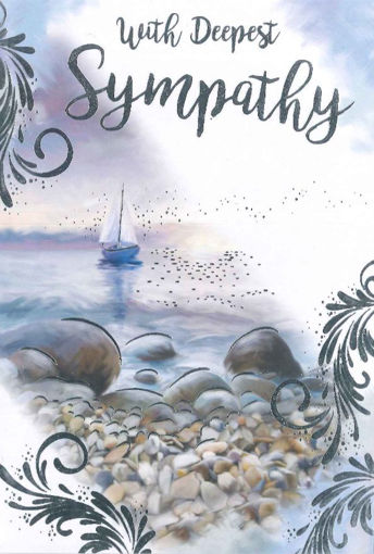 Picture of DEEPEST SYMPATHY CARD